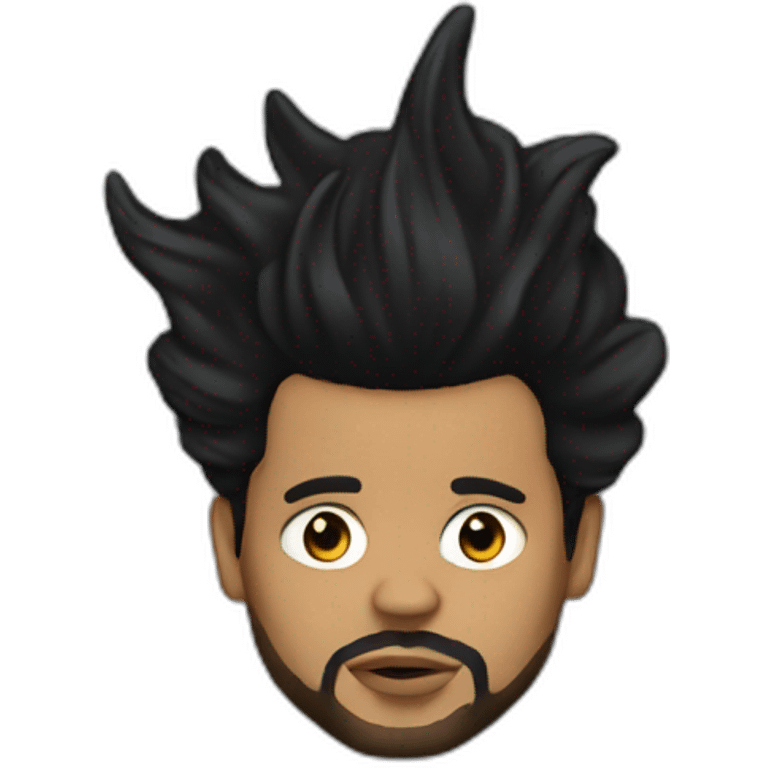 The weeknd emoji