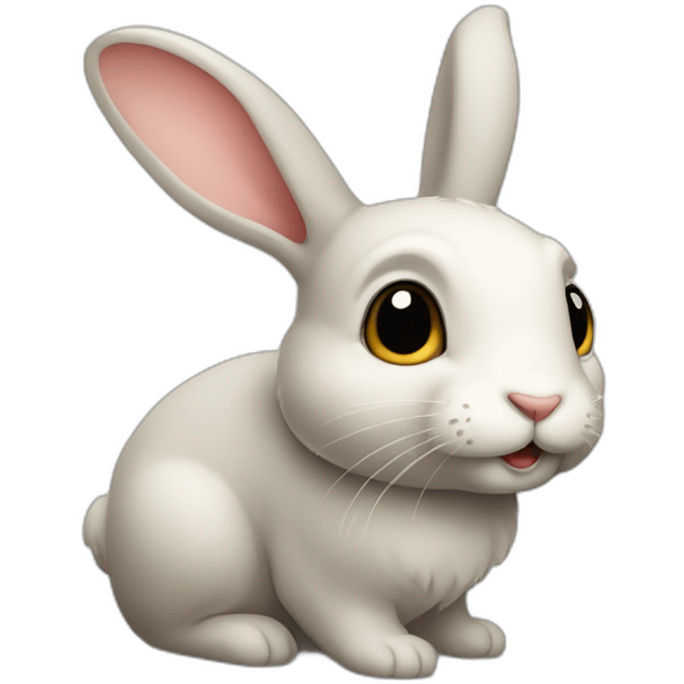 Lapin mignon emoji