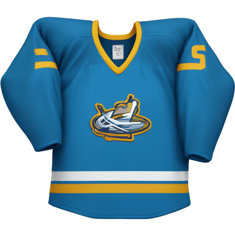 hockey jersey blue S emoji