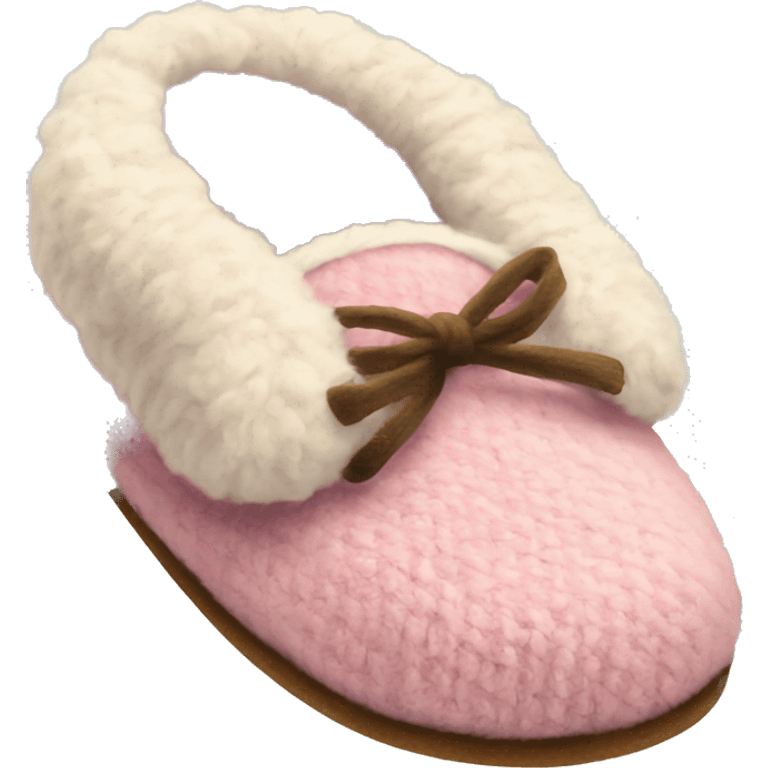 Cosy slippers emoji