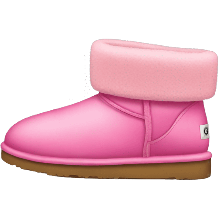 Pink UGG shoes emoji