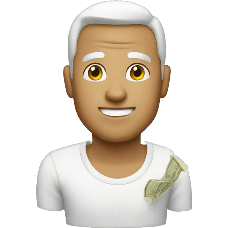 man with a lot of money emoji