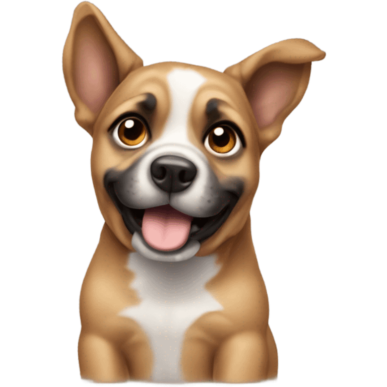 Cachorro de óculos  emoji