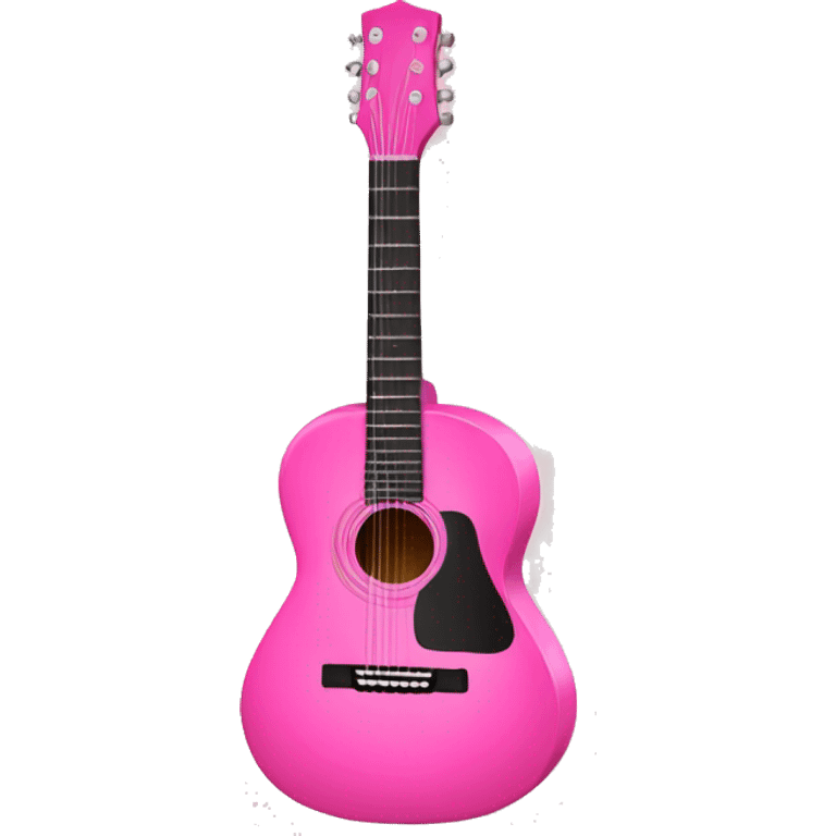 guitar-pink emoji