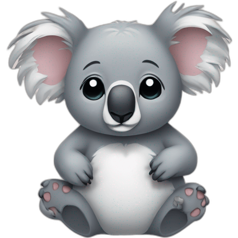 Koala going to sleep emoji