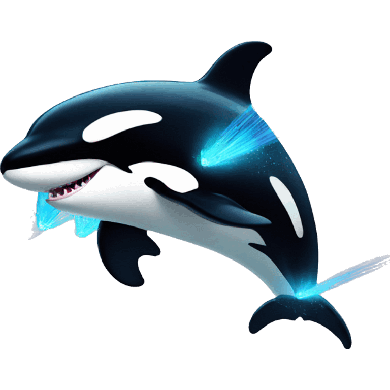 orca with lasers emoji