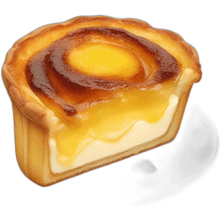 pastel de nata delicioso emoji