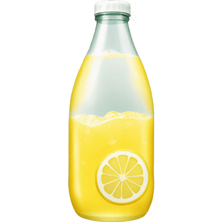 softdrink lemon emoji