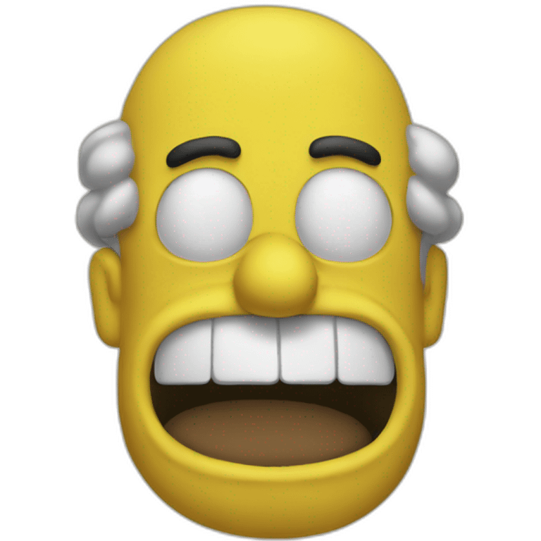 homero pensando emoji