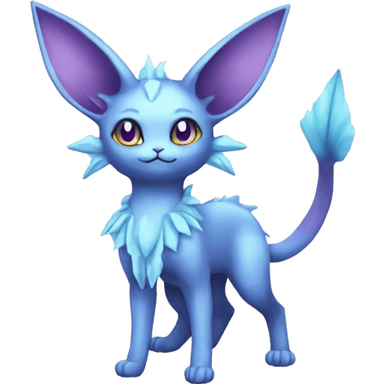 Espeon-Vaporeon full body emoji