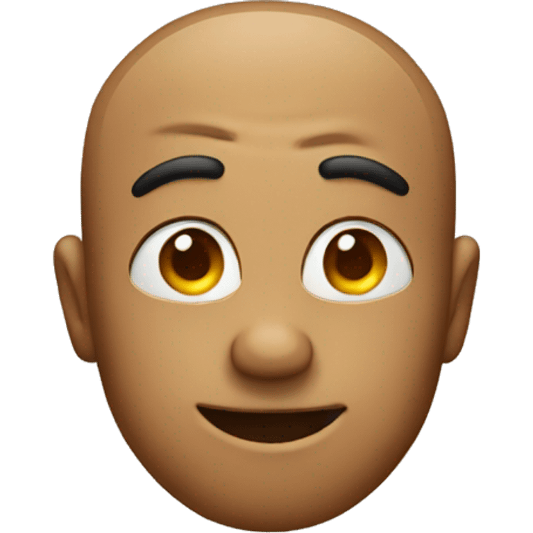 Emoji with 2 fingers on his forehead  emoji