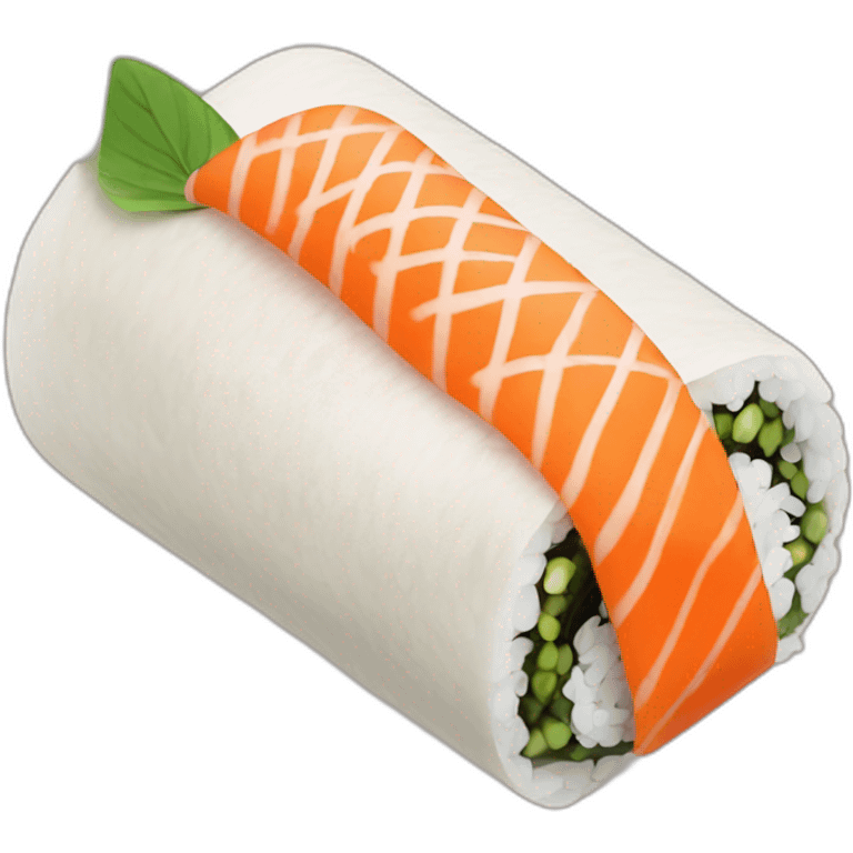 sushi hand roll emoji