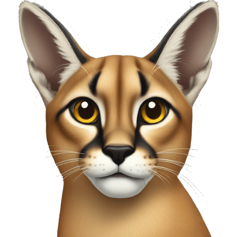 Shocked caracal emoji