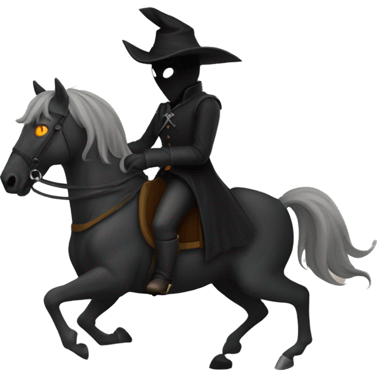 a headless horseman emoji