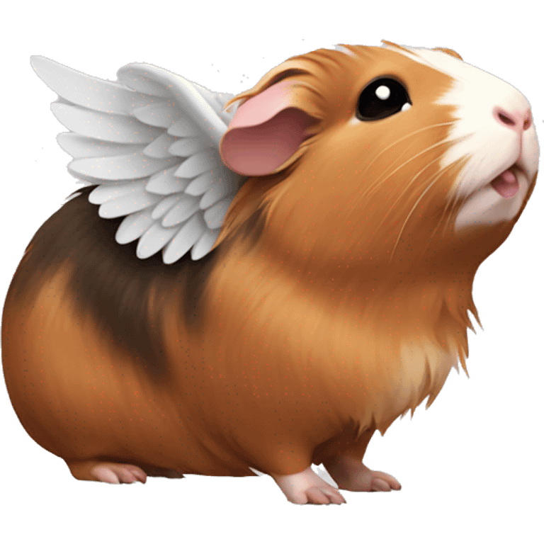 guinea pig with wings emoji