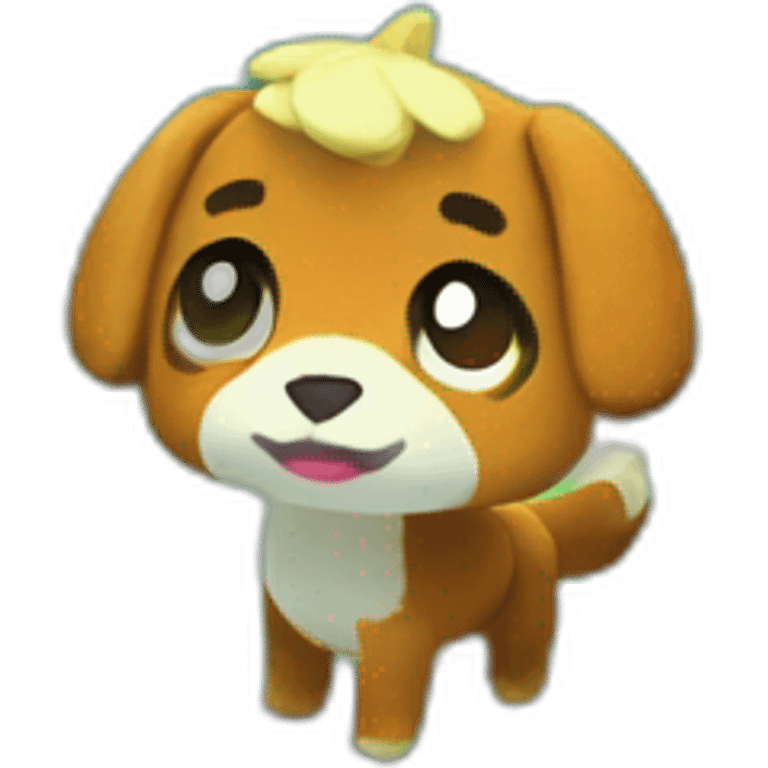 Animal Crossing paysage emoji