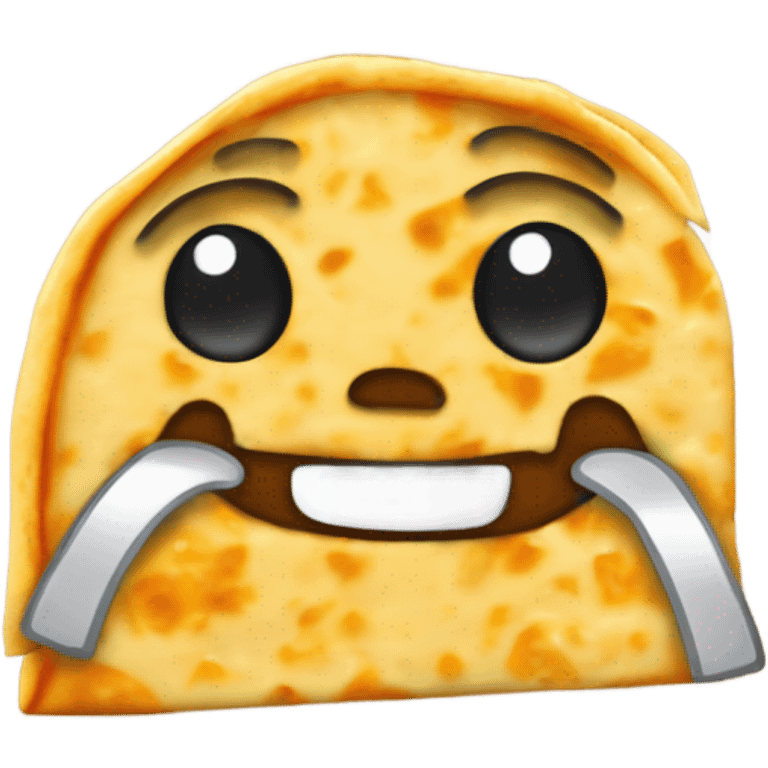 Cheddar quesadilla  emoji