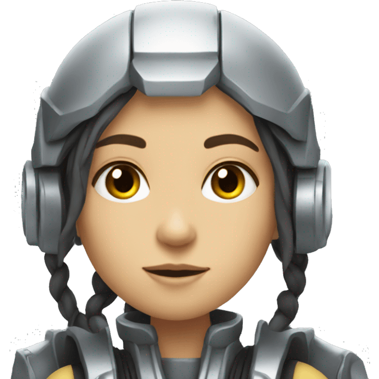 girl driving mecha emoji