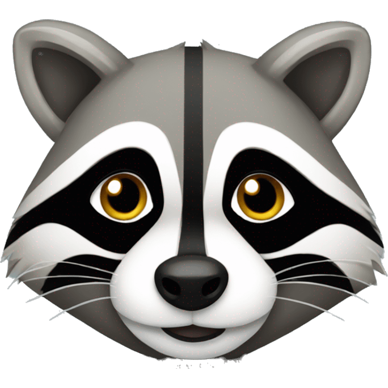 Raccoon emoji