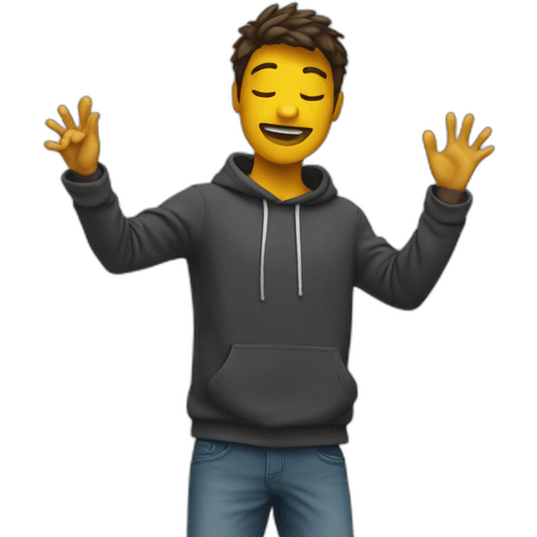 Personne qui dab emoji