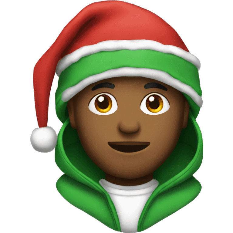 Christmas hoodie emoji