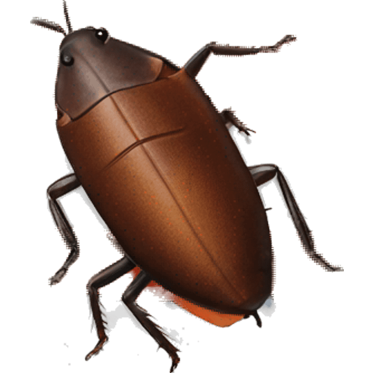 A cockroach with a safety buoy  emoji