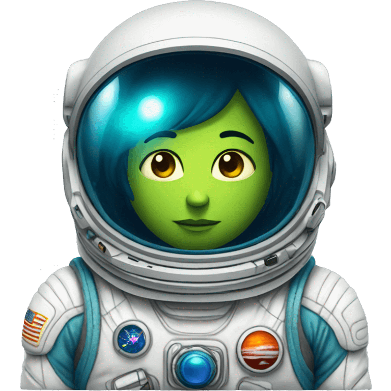 Astronaute extraterrestre  emoji