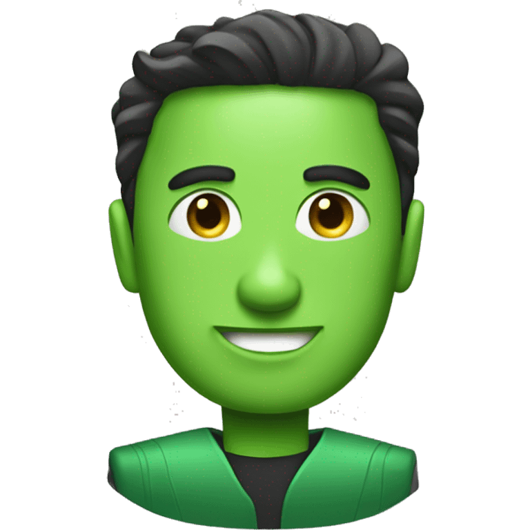 green tesla cybertrck emoji