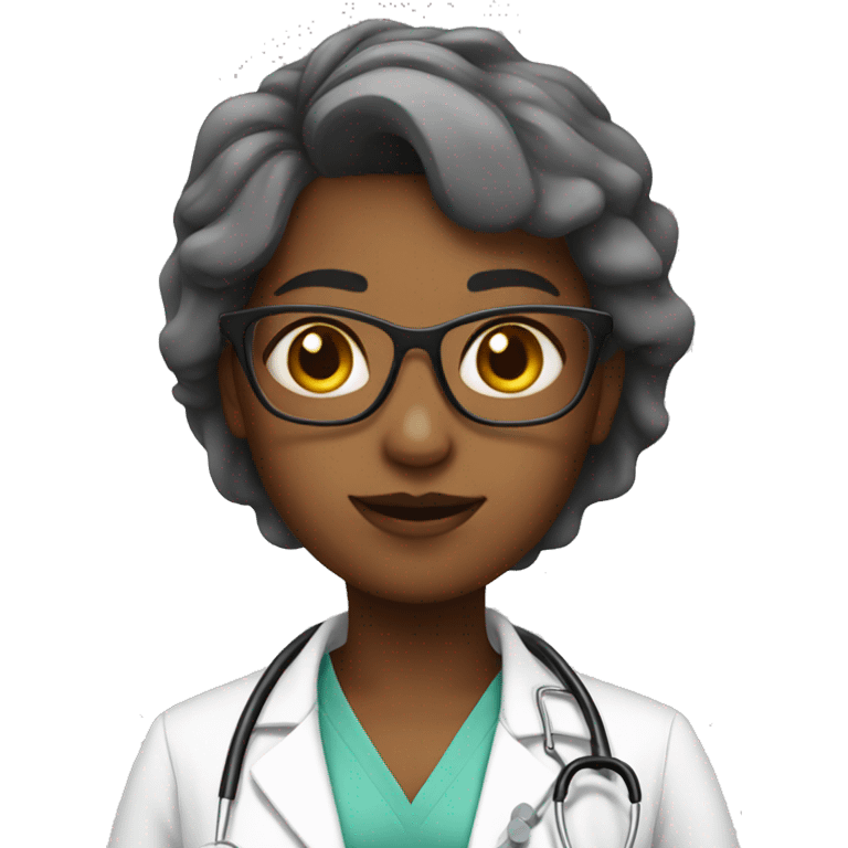 Chick doctor emoji