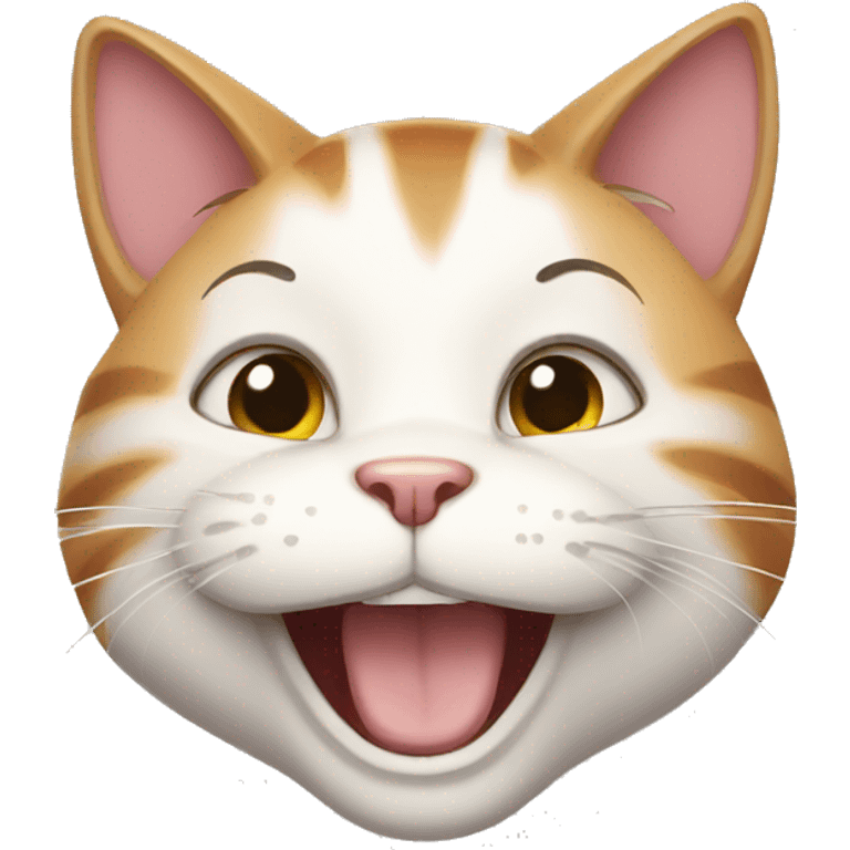 laughing cat emoji