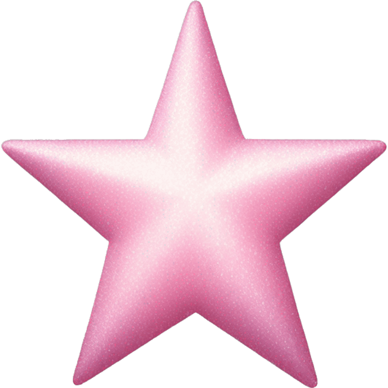 pale pink star sparkle emoji