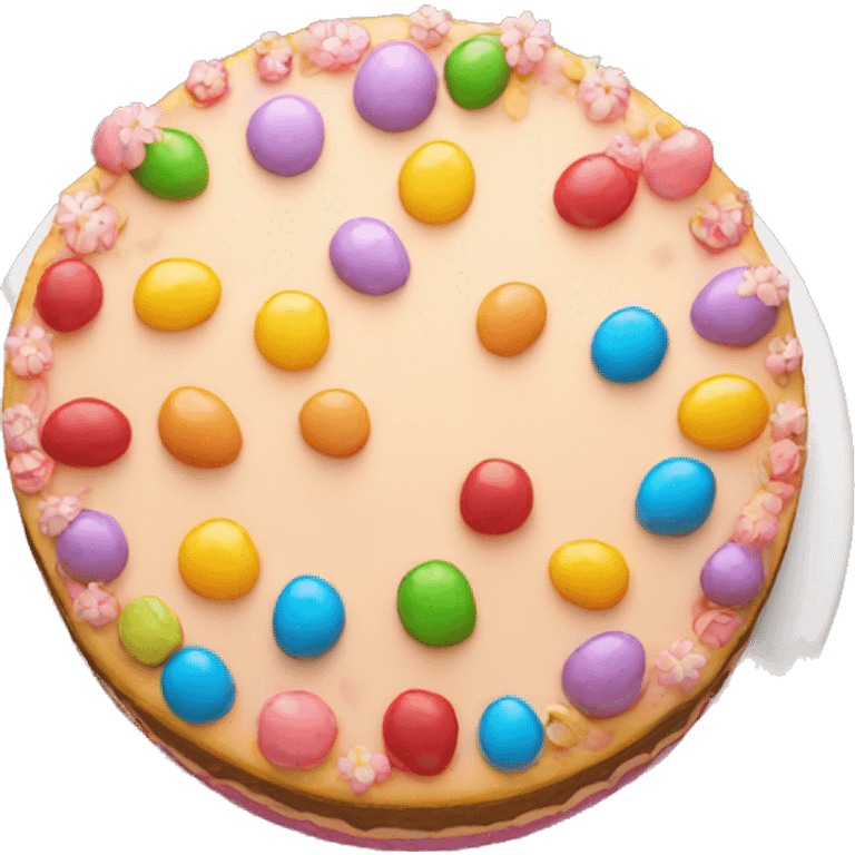 birthdaycake top view emoji