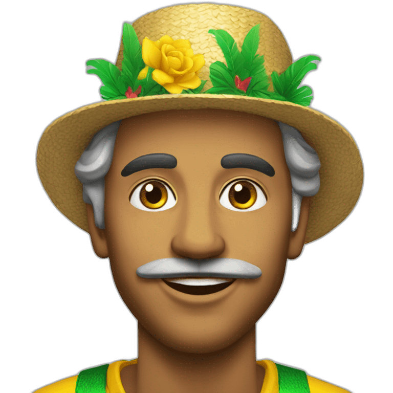 brasilian carnaval man emoji