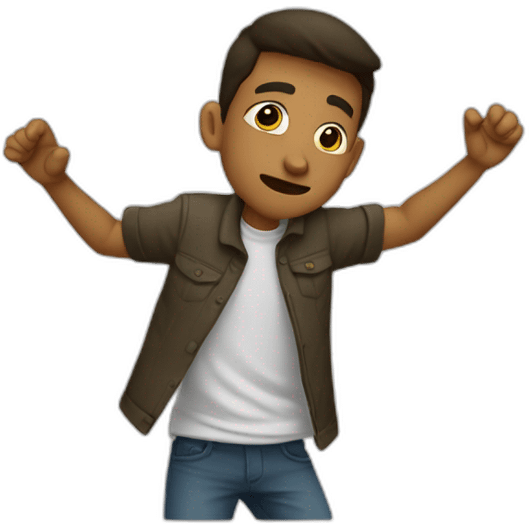 Moi qui dab emoji