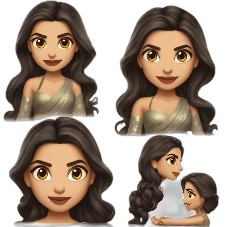 Deepika Padukone chibi emoji