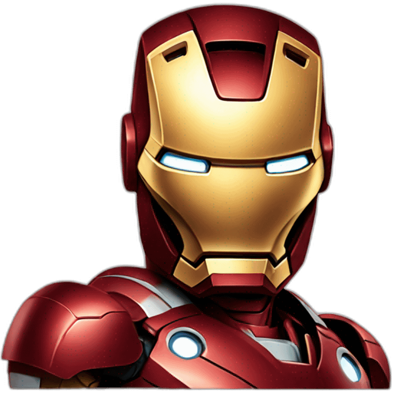 Create emoji Iron Man emoji