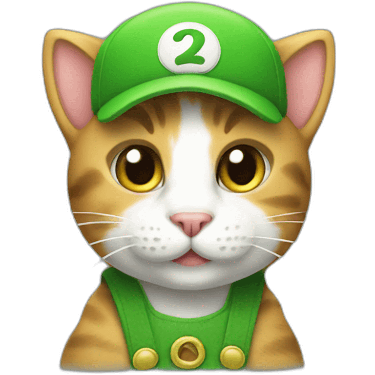 luigi cat emoji