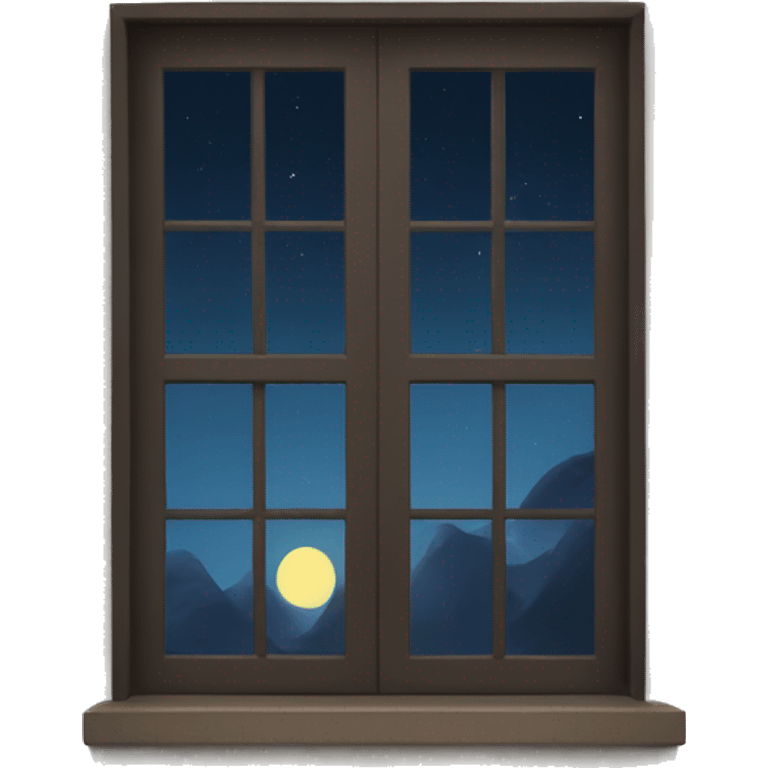 window to night emoji