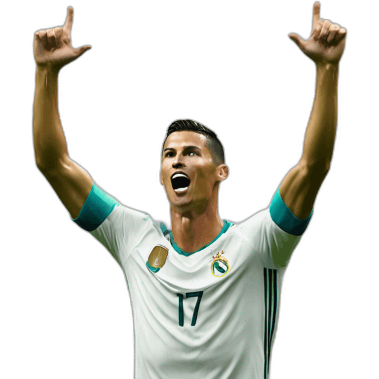 Cr7 celebration  emoji