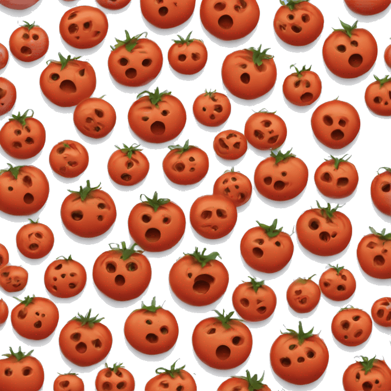 tomato with holes emoji