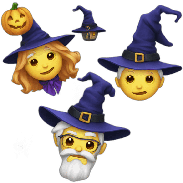 halloween wizard emoji