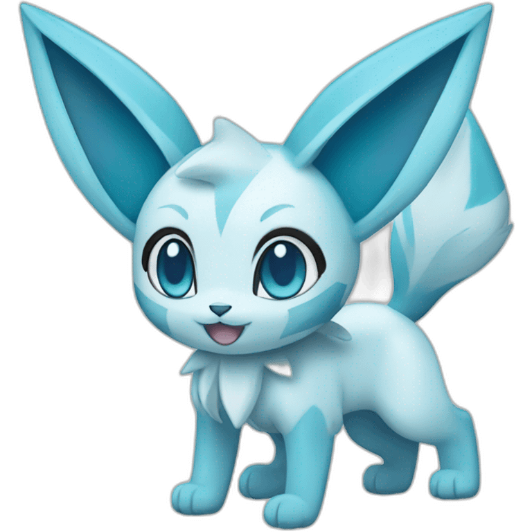 Glaceon Pokemon emoji