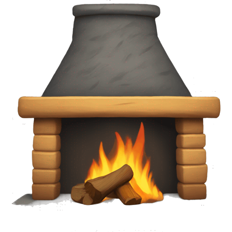 camp fireplace emoji