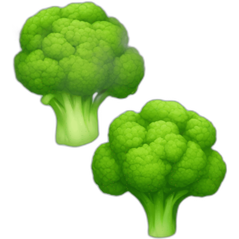 broccoli and cauliflower emoji