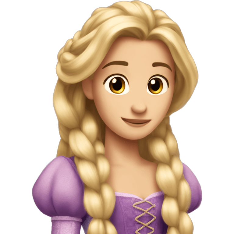 rapunzel emoji