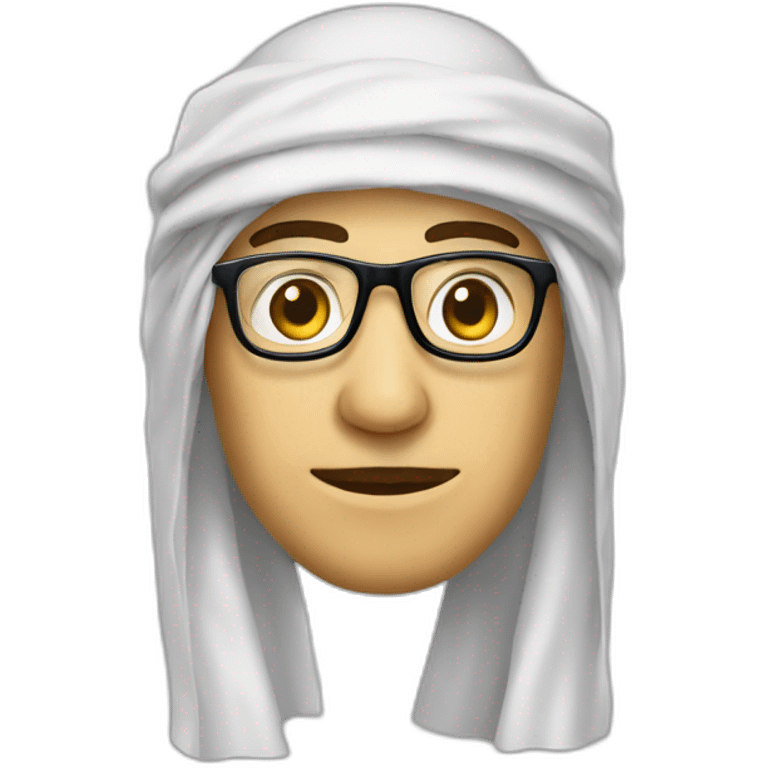 Musulman lunettes emoji