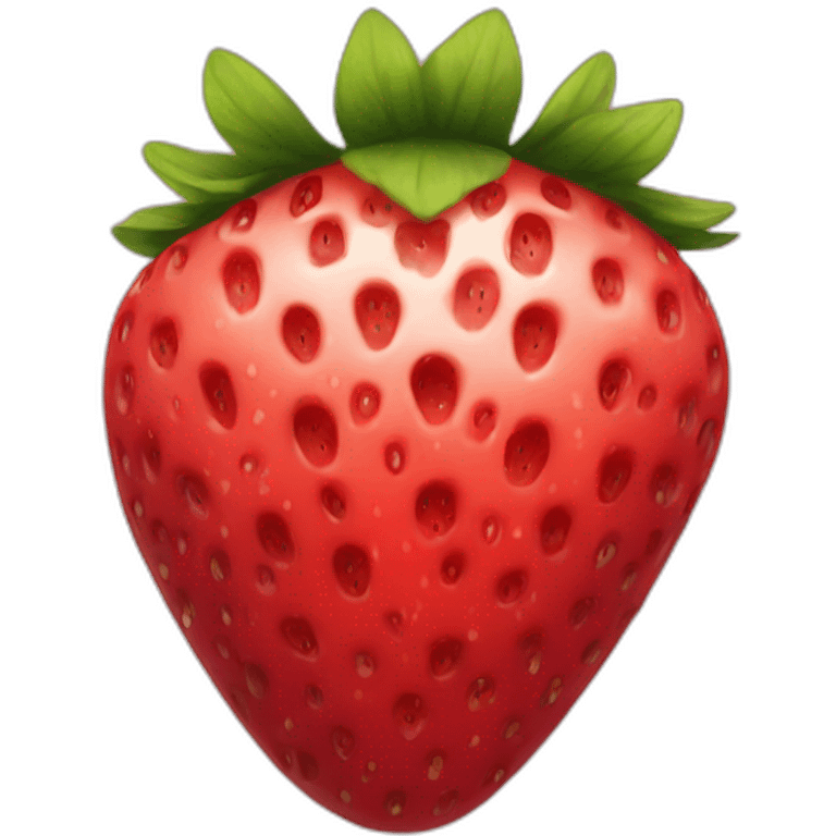 Strawberry from bois emoji