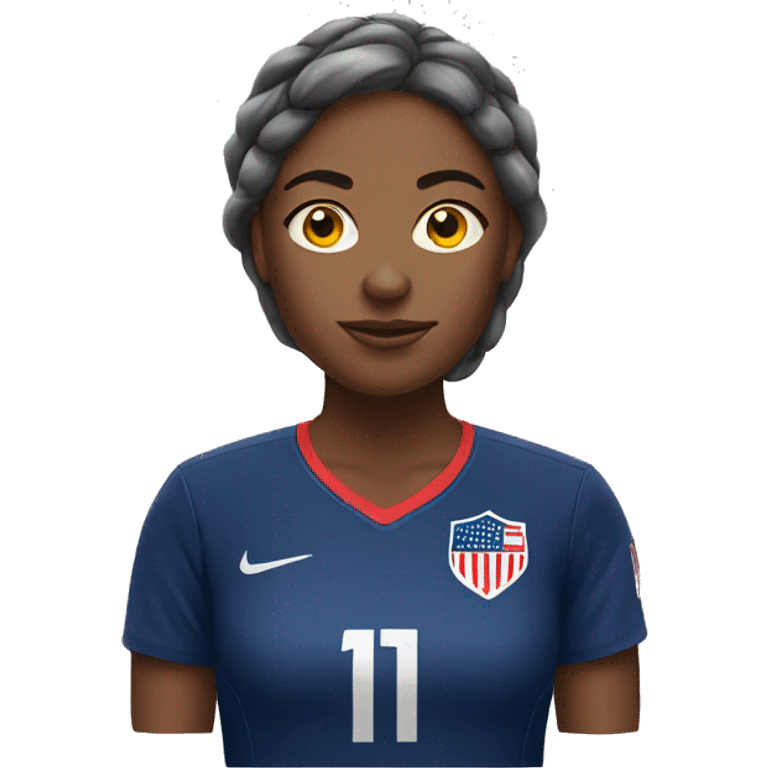 USA woman soccer emoji