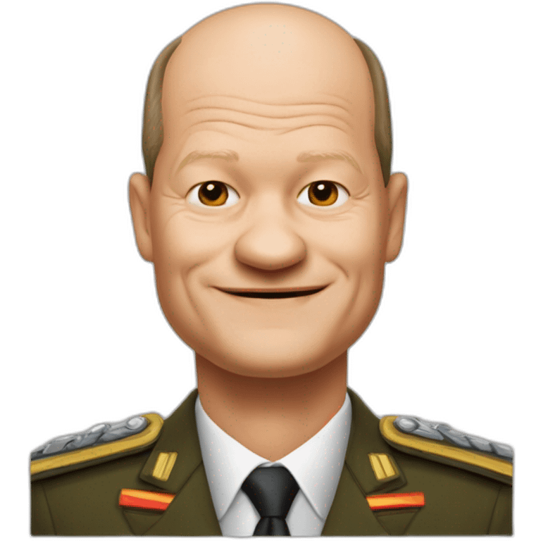 olaf scholz z polskiem piwem emoji