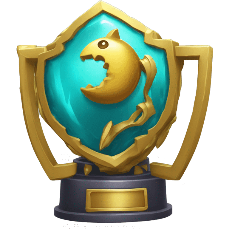 Trophée jeux vidéo fortnite  emoji